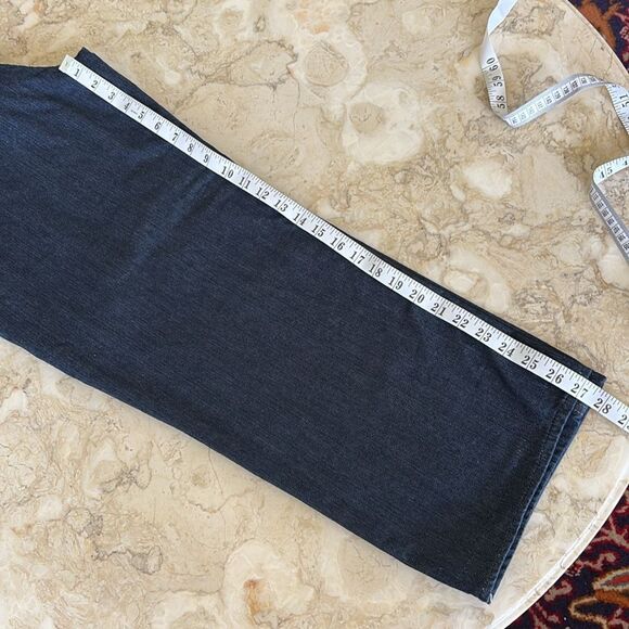 Chaps Ralph Lauren Dark Denim Relaxed Straight Leg Jeans - Picture 11 of 15